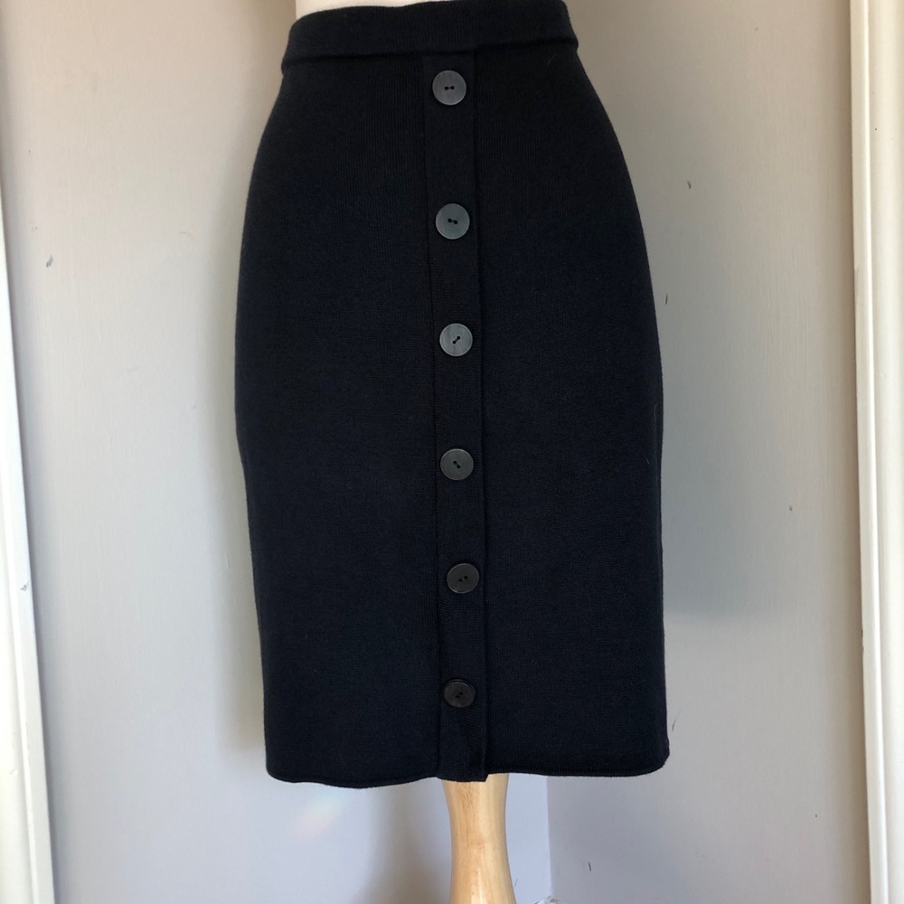 Peruvian connection knit skirt L